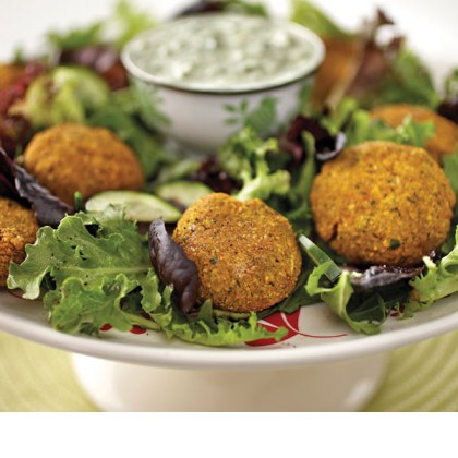 Spiced Chickpea Patties