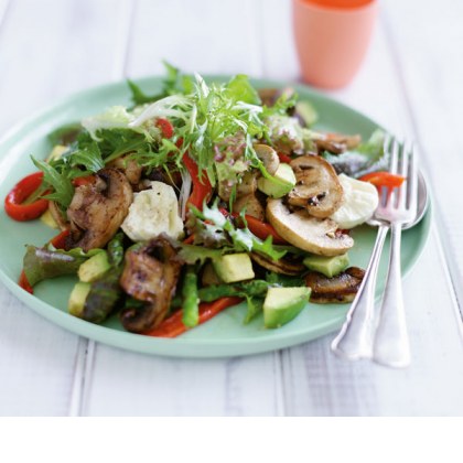 Barbecue Mushroom Salad