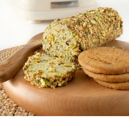 Fruit and Nut Cheese Log