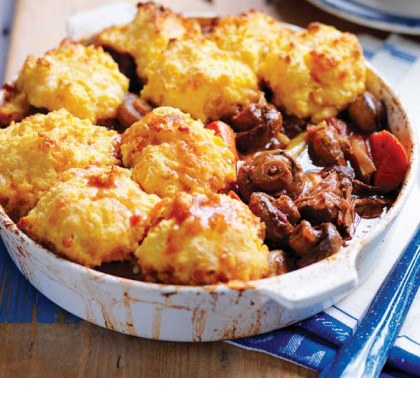 Braised Mushroom & Beef Casserole