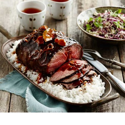 Scotch Roast with Star Anise & Orange Glaze