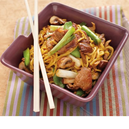 Stir Fry Pork and Mushrooms