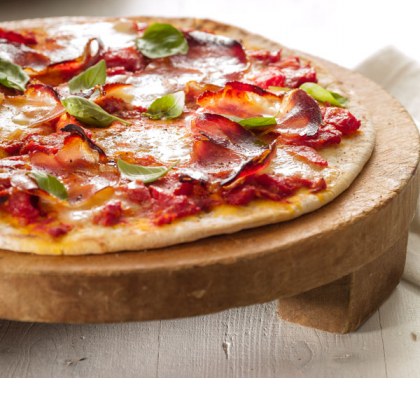 Mozzarella & Pancetta Pizza