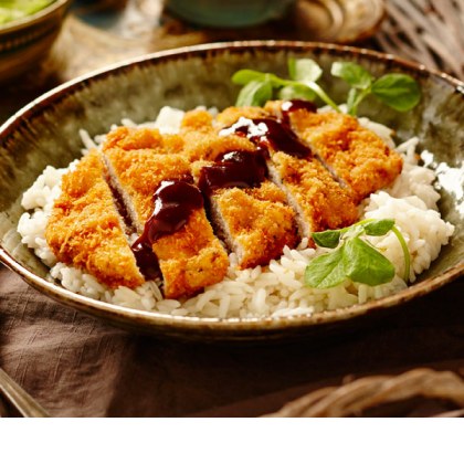 Japanese Pork Katsu with Homemade Sauce