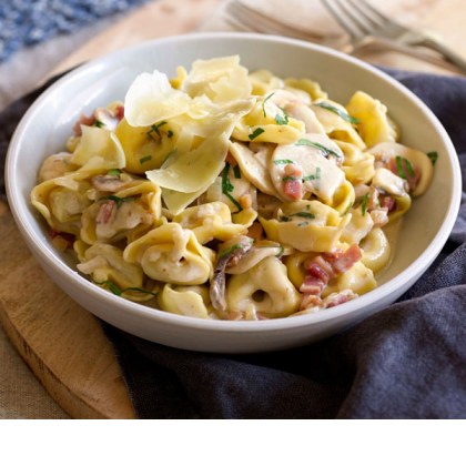 Veal Tortellini Boscaiola