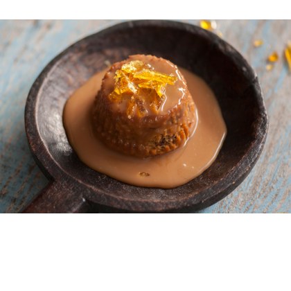 Mini Date Puddings with Caramel Sauce