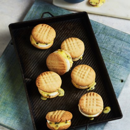 Passionfruit Melting Moments