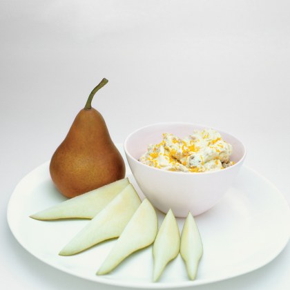 Pears with a Zesty Dip