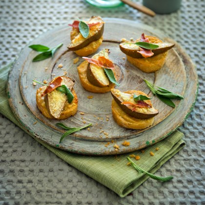 Pear and Mustard Welsh Rarebit