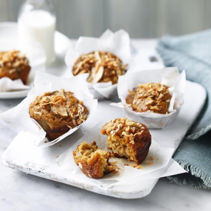 Pear and Coconut Muffins