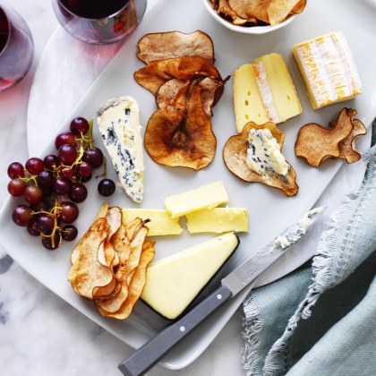 Roasted Cinnamon and Maple Pear Chips