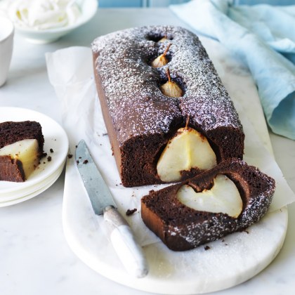 Chocolate Pear Loaf