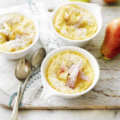 Pear and Almond Mug Cake