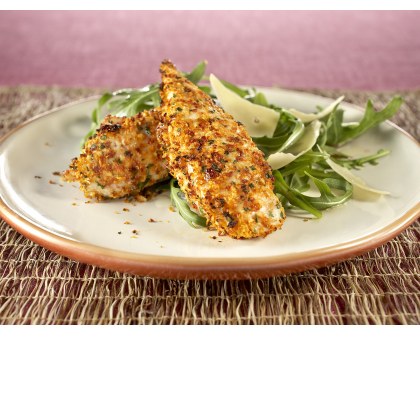 Sun Dried Tomato and Parmesan Crumbed Chicken Strips
