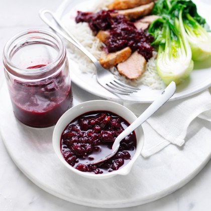 BBQ Plum Relish