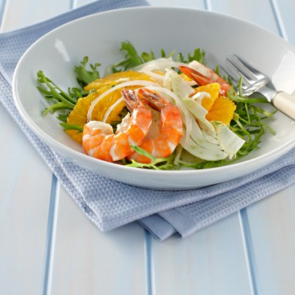 Prawn Salad with Fennel and Orange