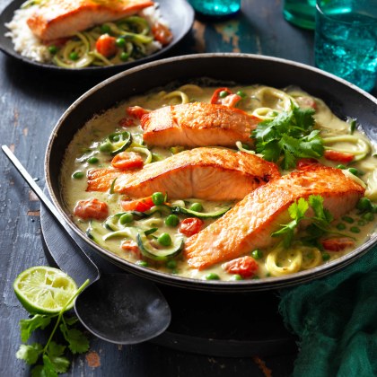 Green Thai Curry Salmon