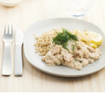 Salmon and Dill Mornay