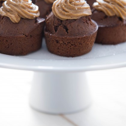Vegan Salted Caramel Cupcakes