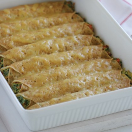 Spinach & Ricotta Crepes