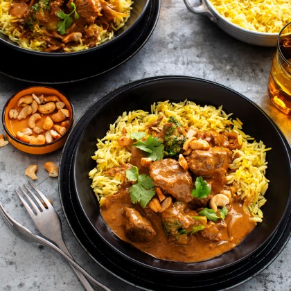 Slow Cooked Sri Lankan Coconut and Cashew Lamb Curry