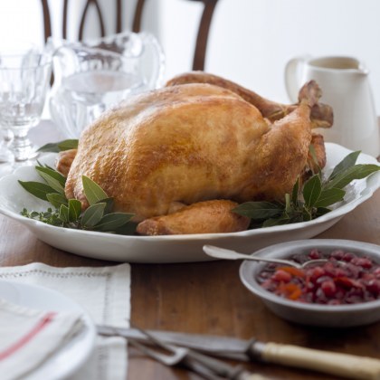 Traditional Brined Roast Turkey