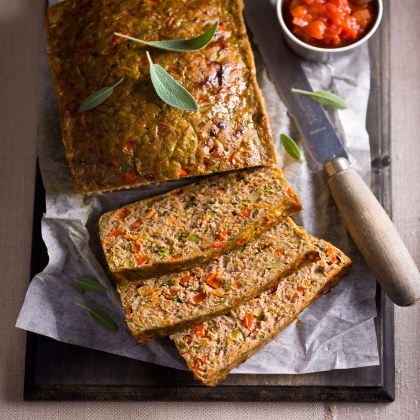 Turkey and Vegetable Meatloaf