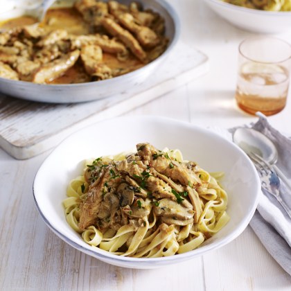 Turkey Stroganoff