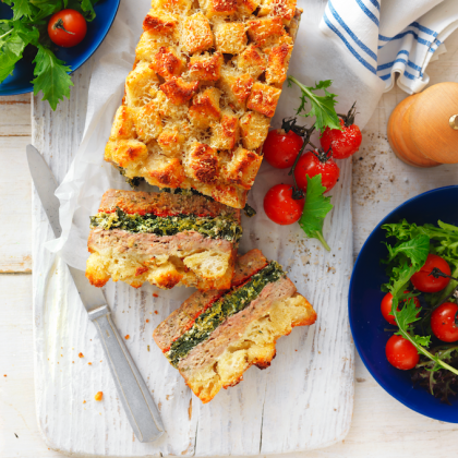 Mediterranean Turkey Meatloaf