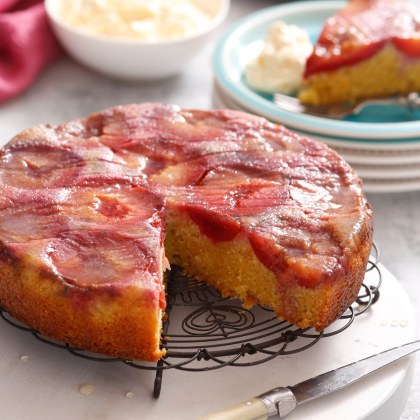 Plum Upside Down Cake