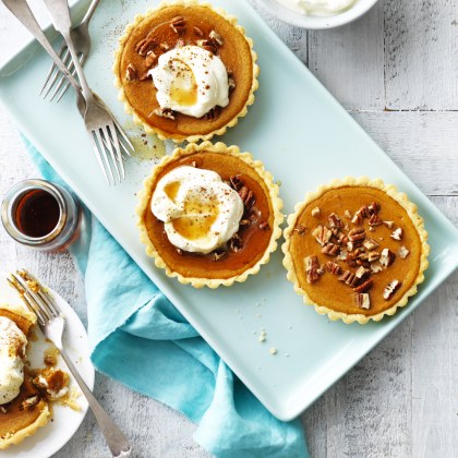 Sweet Potato and Pecan Pies