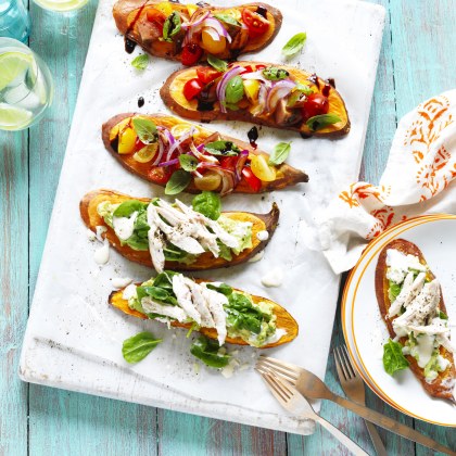 Sweet Potato Toast Toppers