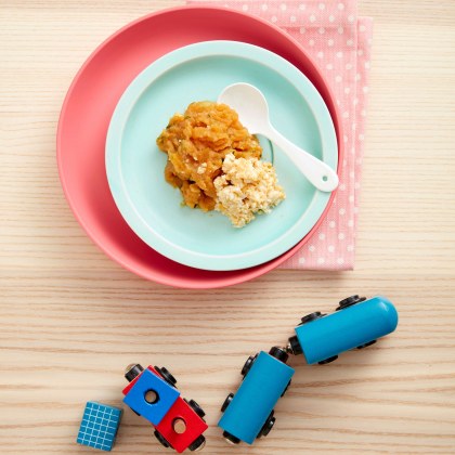 Sweet Potato, Zucchini and Egg Puree