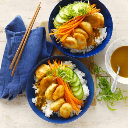 Tempura Nuggets Sushi Bowl