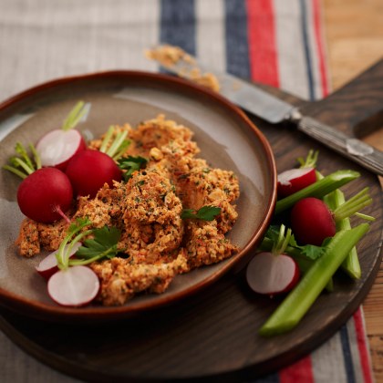 Chunky Sundried Tomato and Parmesan Dip