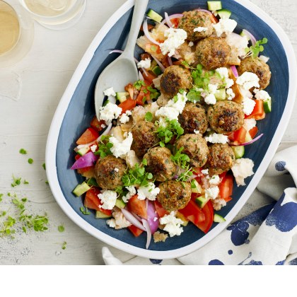 Summer Meatball Salad