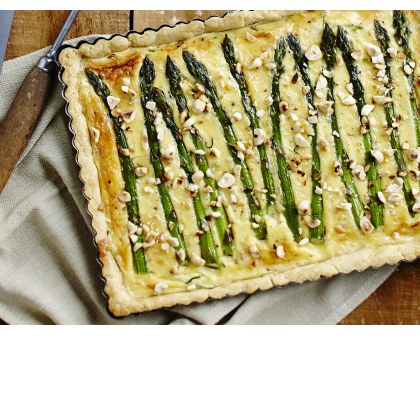 Tilsit, Asparagus and Tarragon Tart