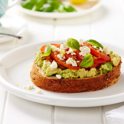 Avocado and Feta Toasts