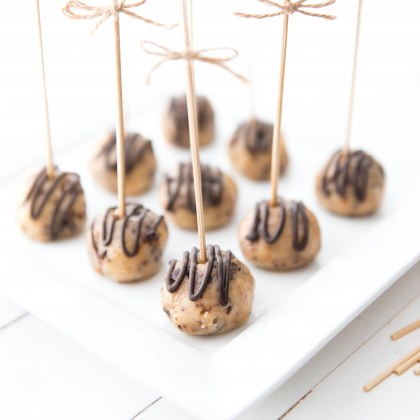 Vegan Cookie Dough Pops
