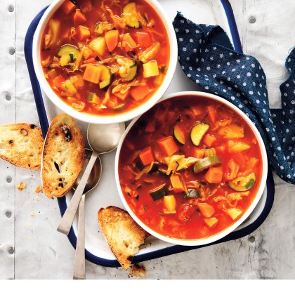 Hearty Vegetable and Bean Soup