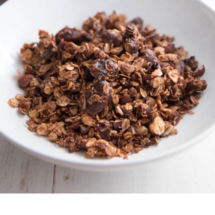 Vegan Chocolate Hazelnut Granola Recipe