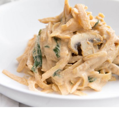 Vegan Alfredo Pasta