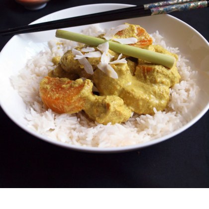 Healthier Malaysian Chicken Curry