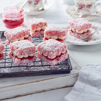 Pink Jelly Cakes