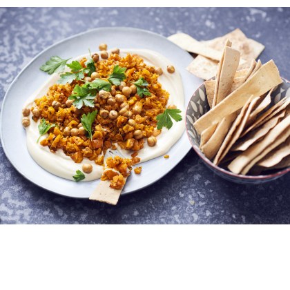 Deconstructed Hummus