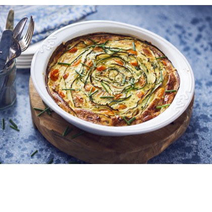 Zucchini Ribbon Frittata
