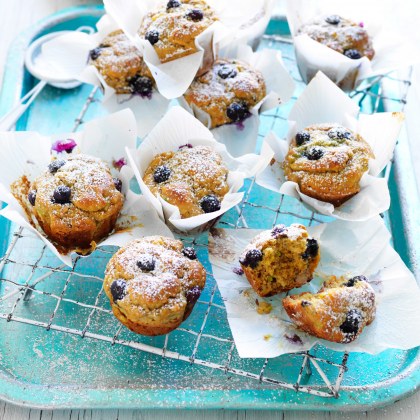 Avocado Banana Muffins