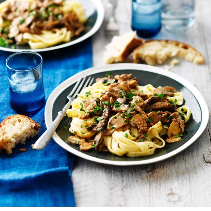 Beef and Mushroom Stroganoff
