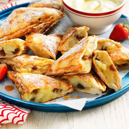 Traditional Hot Apple Pie Jaffles