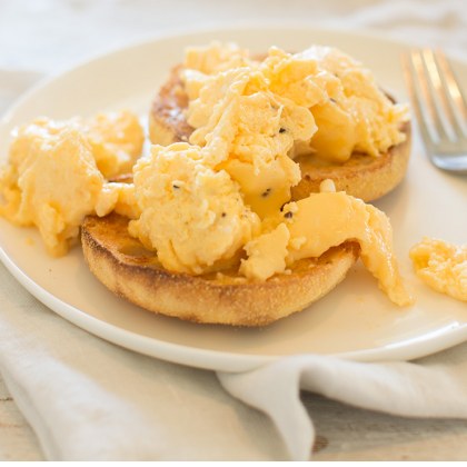 Easy Microwave Scrambled Eggs